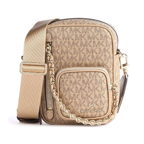 michael michael kors elliot small logo crossbody bag|michael kors small crossbody handbags.